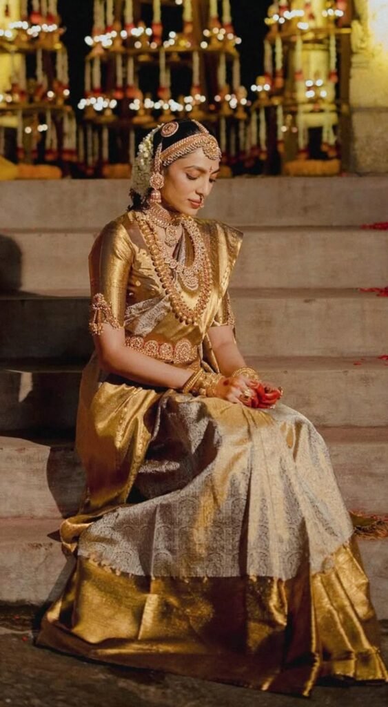 Elegant wedding collection in Kottakkal featuring rich fabrics and intricate embroidery